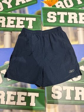 Vintage Reebok Men's Navy Athletic Shorts